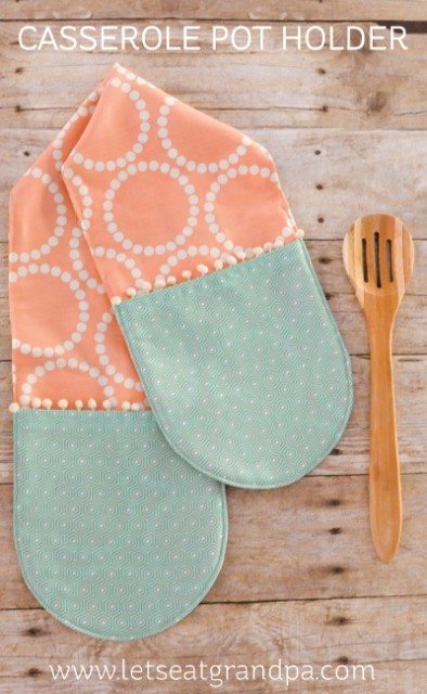 Let's Eat Grandpa - Two Hand Casserole Pot Holder