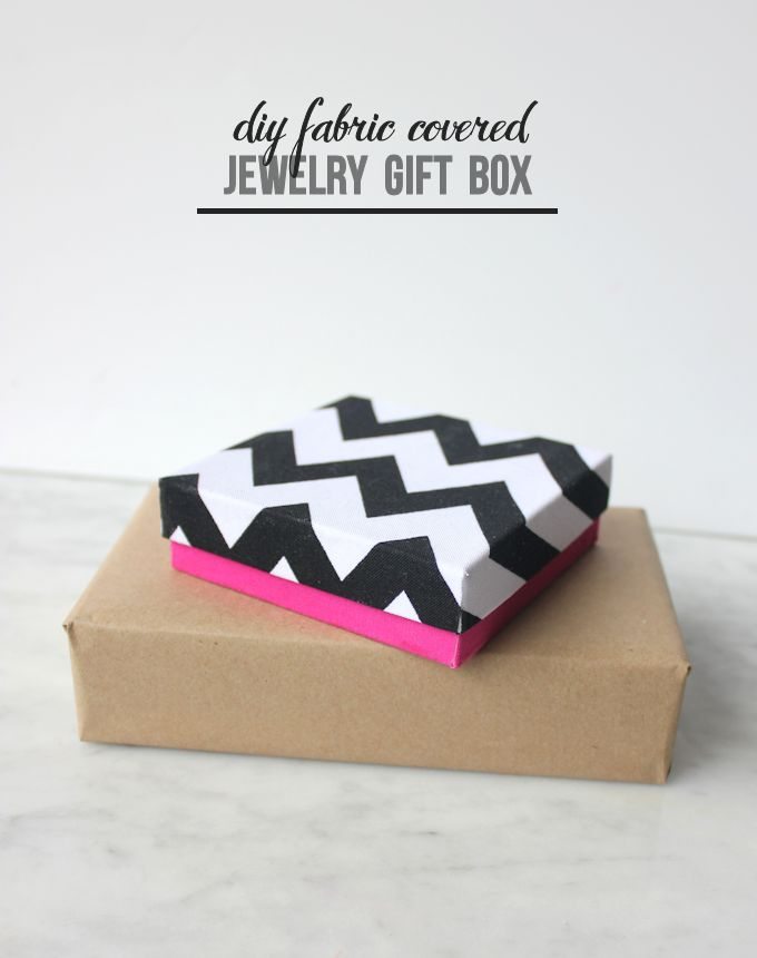 Mod Podge Rocks - Fabric Covered Jewel Gift Boxes