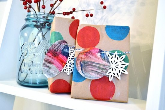 Mod Podge Rocks - Creative Gift Wrap