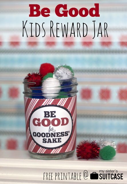 Sisters Suitcase Blog - be_good_printable_reward_jar
