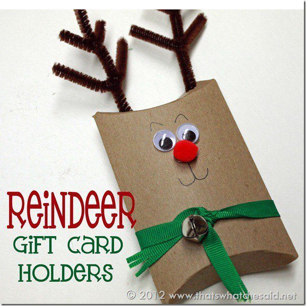 Thats What Che Said - Raindeer Gift Card Holders
