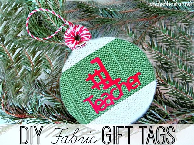 Chase The Star - DIY Fabric Gift Tags