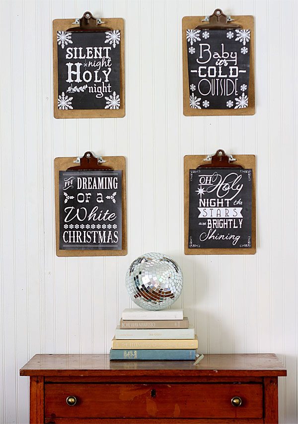 The Shabby Creek Cottage - Free Christmas Songs Art
