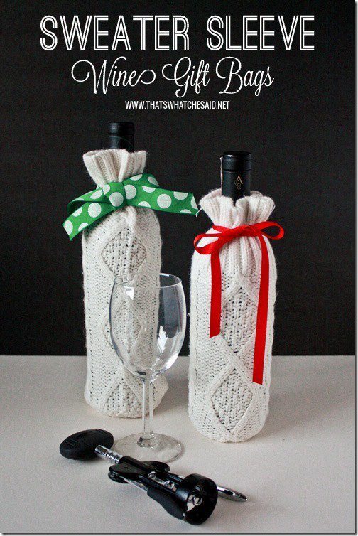Thats what Che Said - Sweater Sleeve Gift Bags
