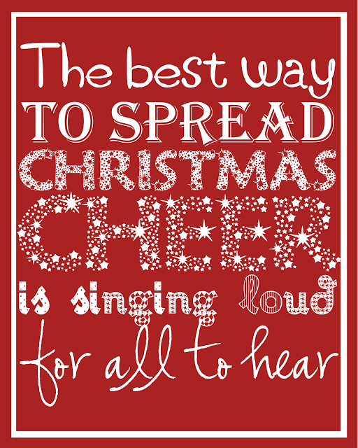 Becoming Martha - The Best Way To Spread Christmas Cheer Printable
