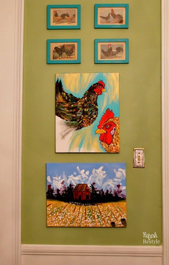 Trees Tractors Farmhouse Art