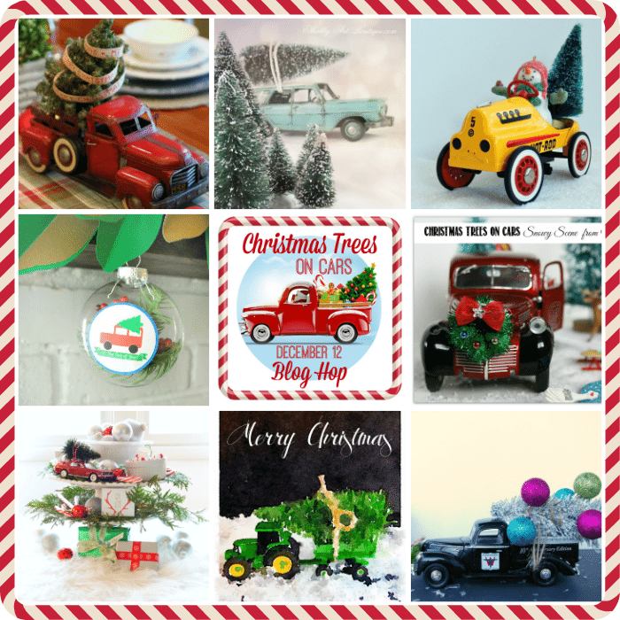 Trees on Cars tons of cute inspiration! refreshrestyle.com