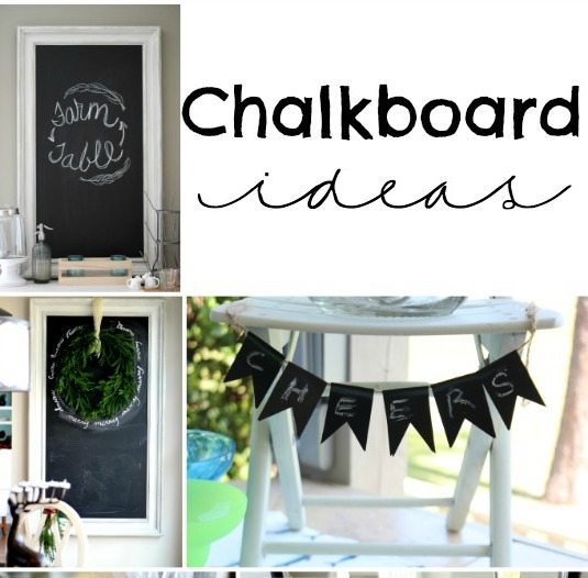 DIY Chalkboard Ideas