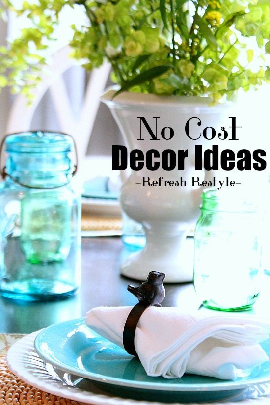 No Cost Decorating
