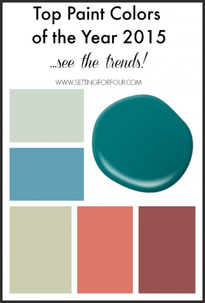 Setting For Four Paint Colors