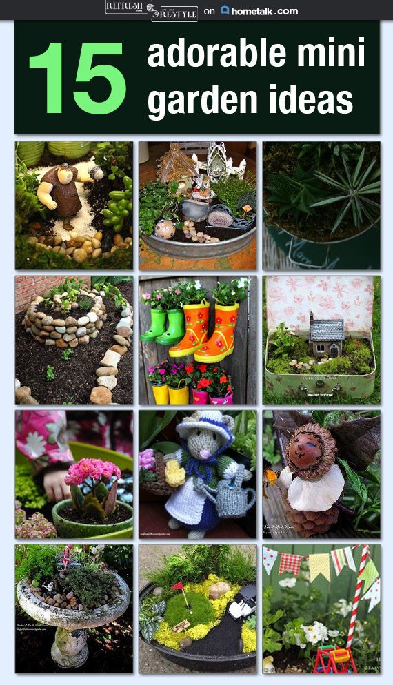 Adorable Mini Garden Ideas