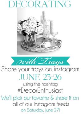 Decorating With Trays