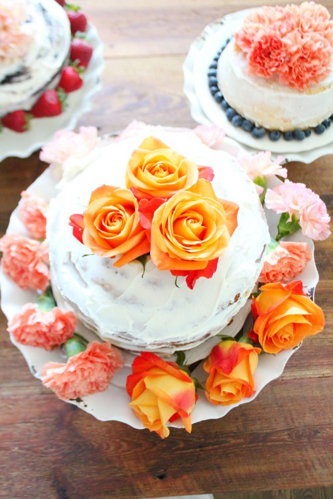 Decor Steals Naked Cakes