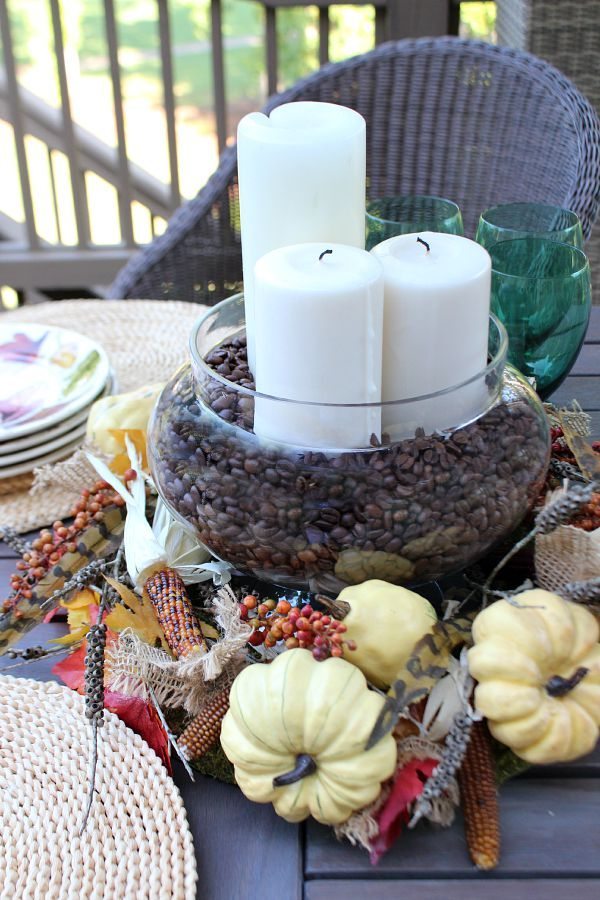 How to create a Fall Centerpiece