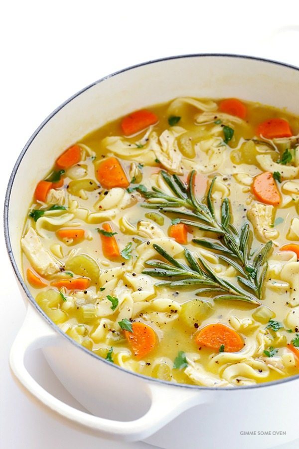 11 - Gimme Some Oven - Rosemary Chicken Noodle Soup