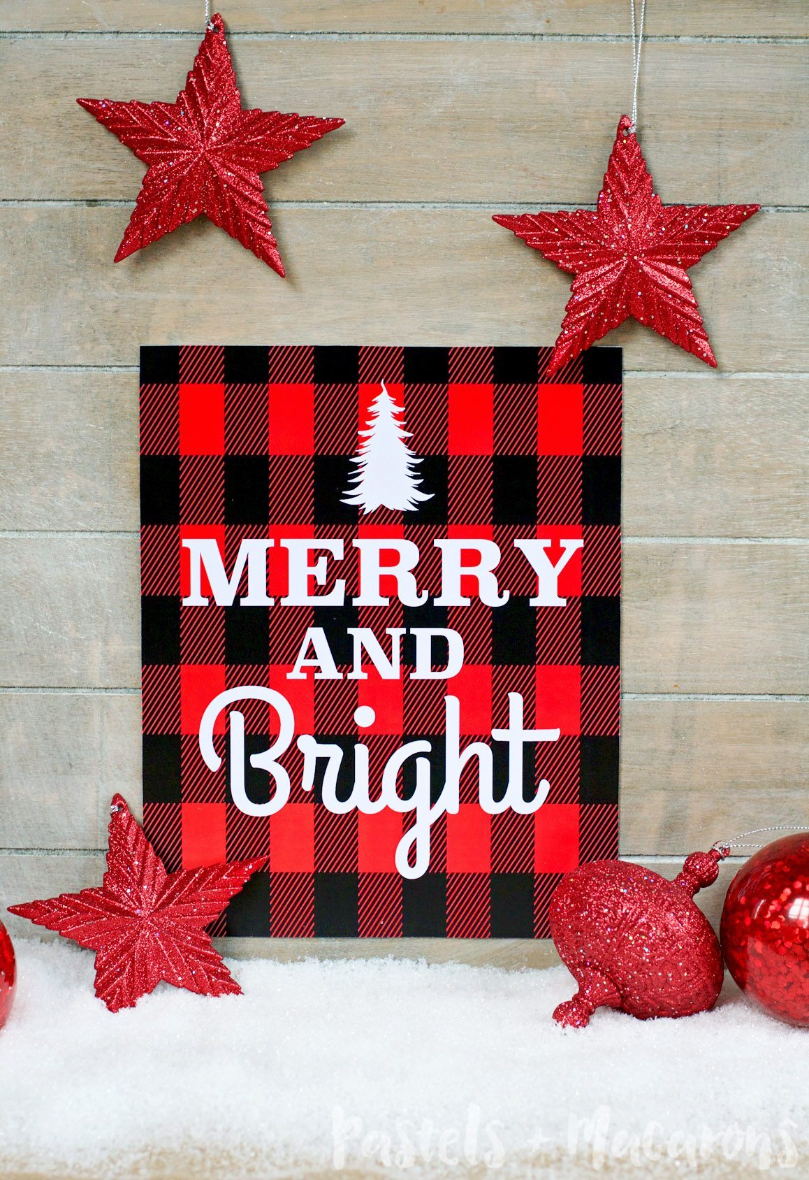 Plaid printable