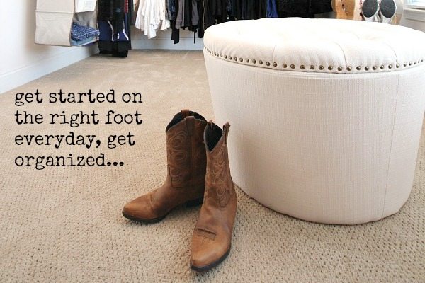 Are you left wondering where you left your keys every morning Feel good about yourself every morning with closet organization ideas from Refresh Restyle