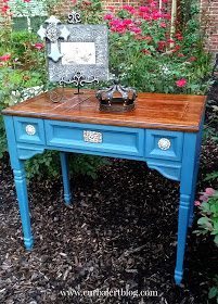 Sewing Desk Makeover from Curb Alert