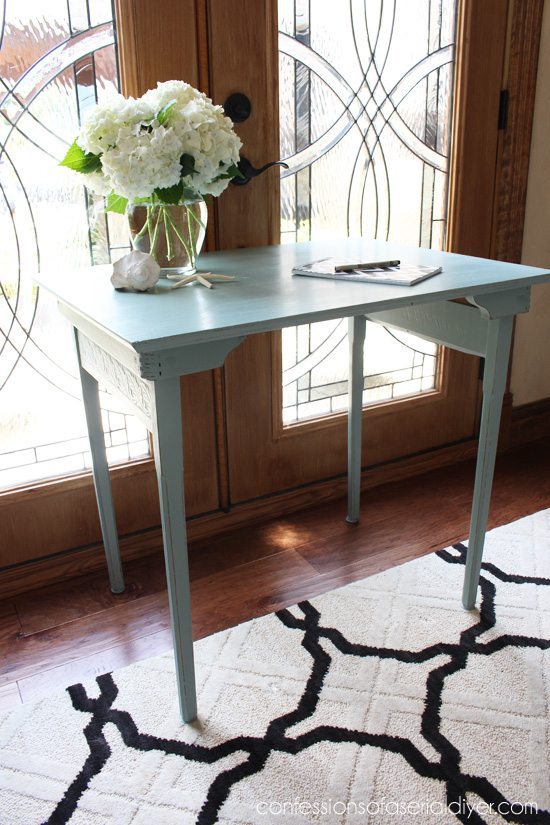 Sewing-Table from Confessions of a Serial Do-It-Yourselfer