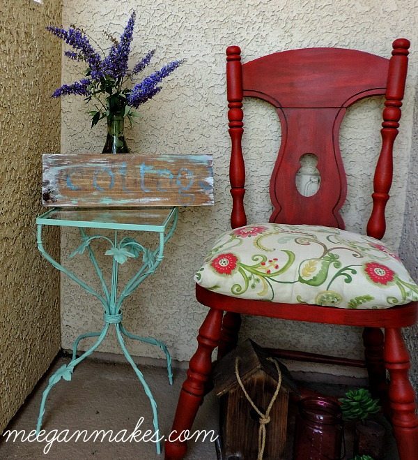 Small-Table-Makeover-using-Fusion-Mineral-Paint from What Meegan Makes