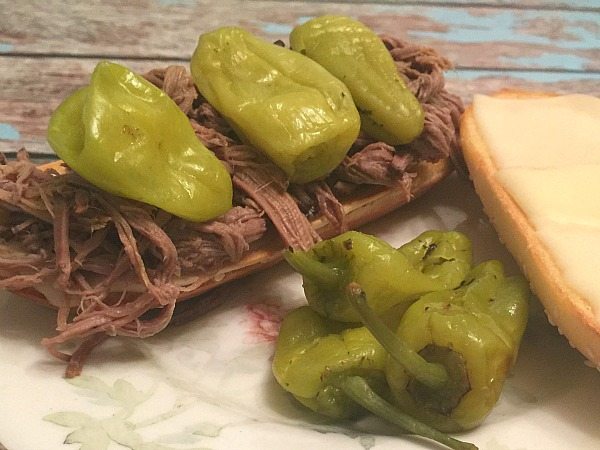 Beef Peperoncini Pepper Sliders