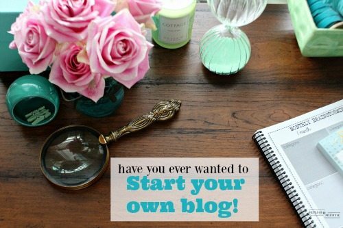 Have you thougjt about Starting a Blog