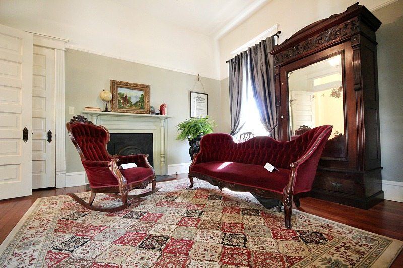 Just like it was Gentleman's parlor at Southern Romance Phantom Screen Idea Home in Mobile Al