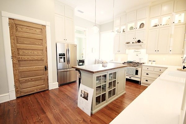 Kitchen at Southern Romance Phantom Screen Idea Home in Mobile Al