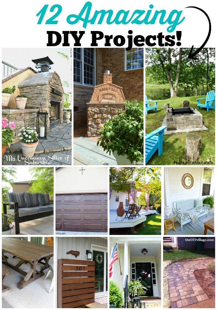 12 amazing do it yourself projects for your yard and garden - be inspired to create a space you will love at Refresh Restyle