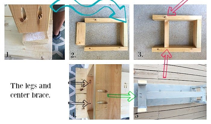 Construct a bench - Farmhouse bench plans at RefreshRestyle.com