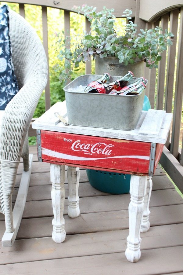 Coca Cola Crate Repurposed