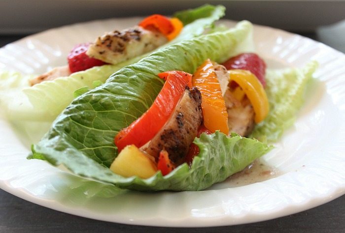Lettuce Chicken Wrap Recipe - Start With Healthy
