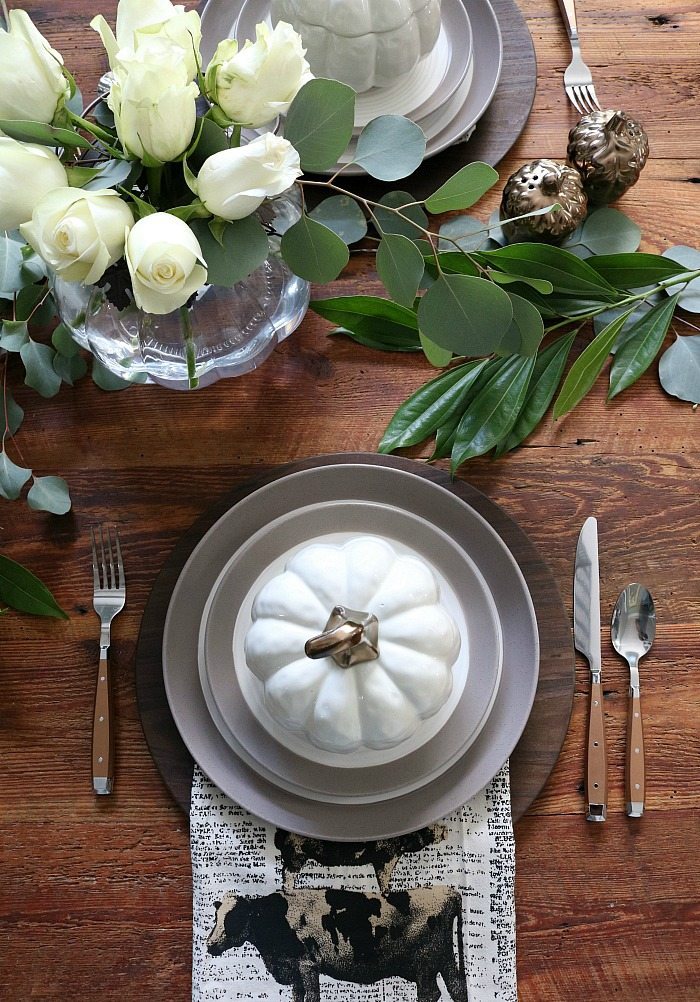 Farmhouse Dining Table: Fall
