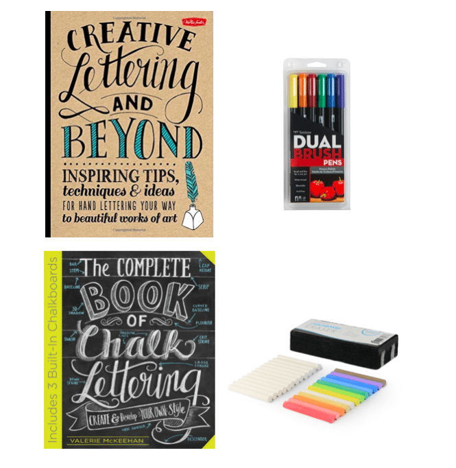 Creative Hand Letter and Chalk Lettering
