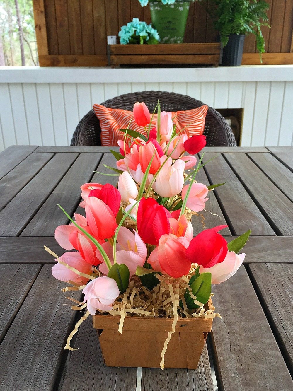 Berry Basket Centerpiece