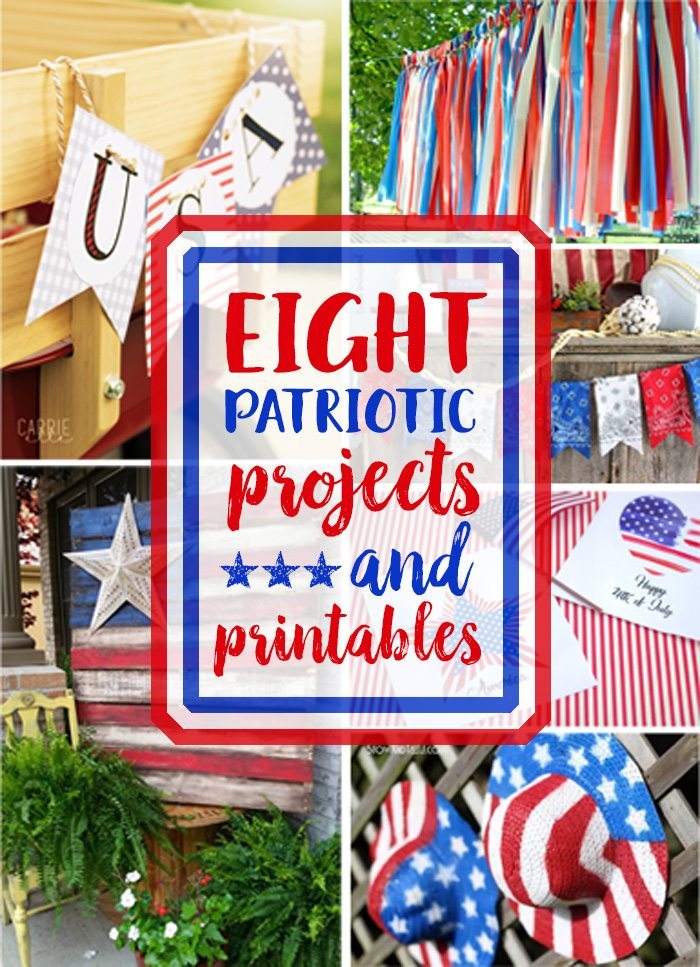 Red, White & Blue Projects + Inspiration Monday