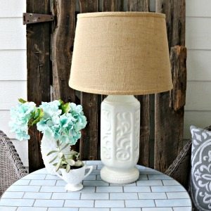 How to Paint a Lamp