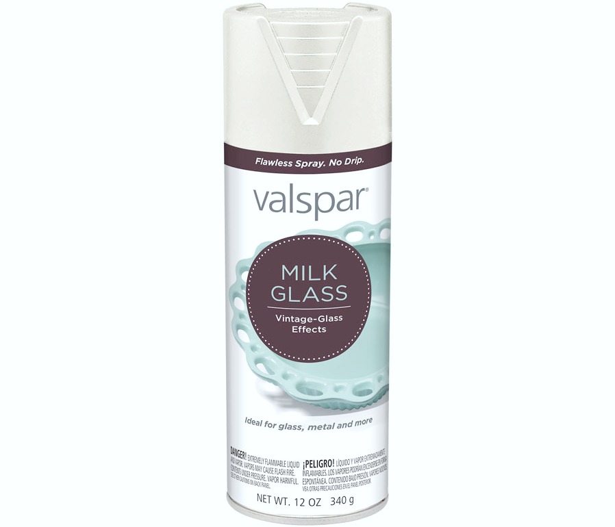 Valspar Milk Glass