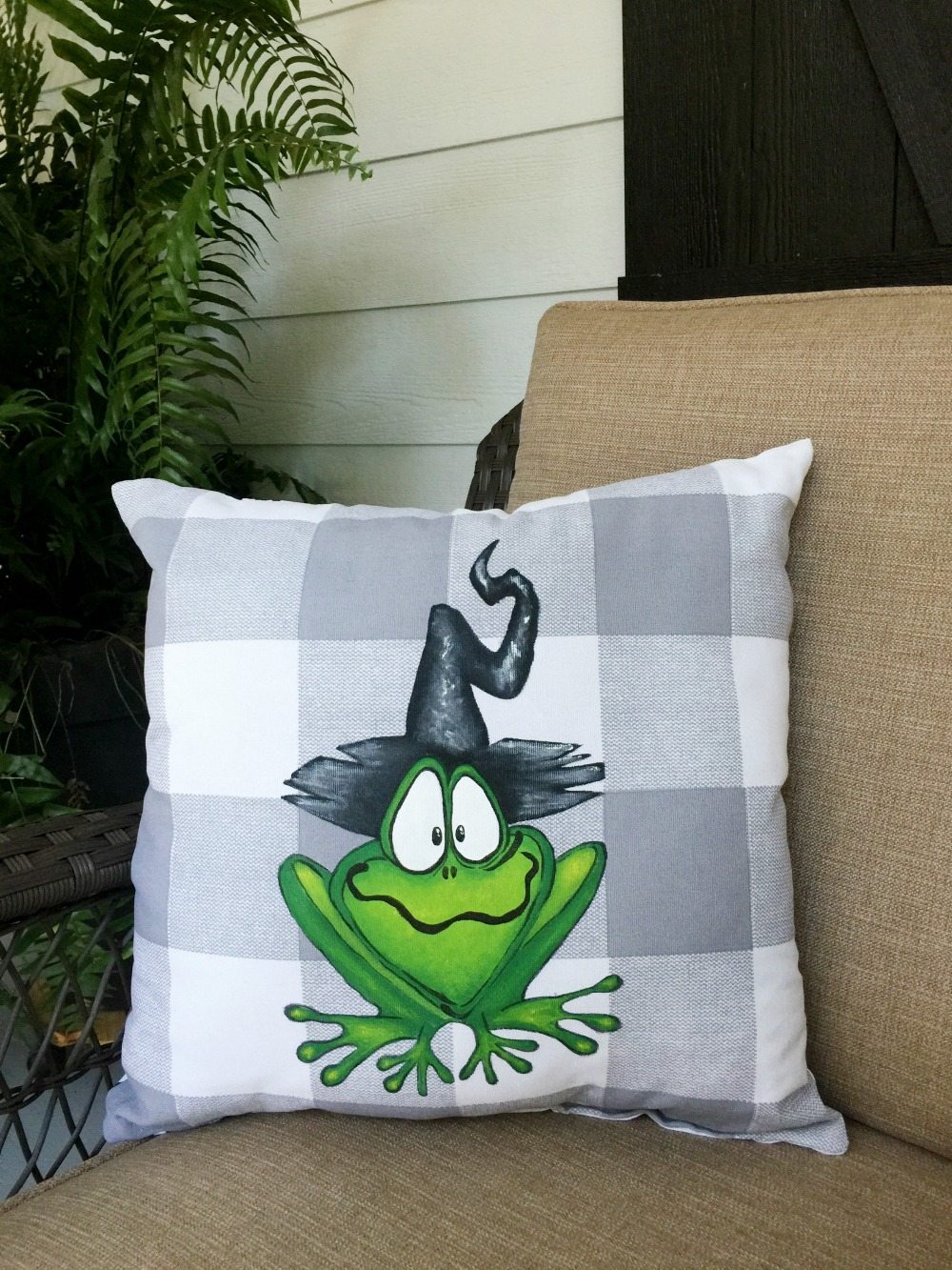 Hand Painted Pillow