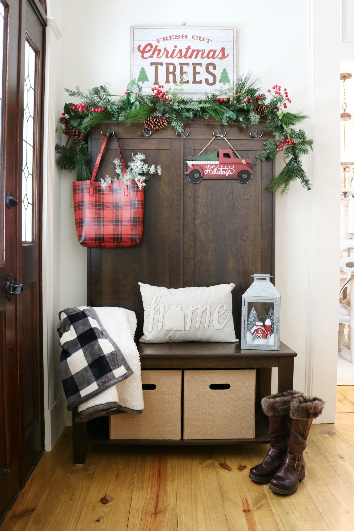 Entry Christmas Decor
