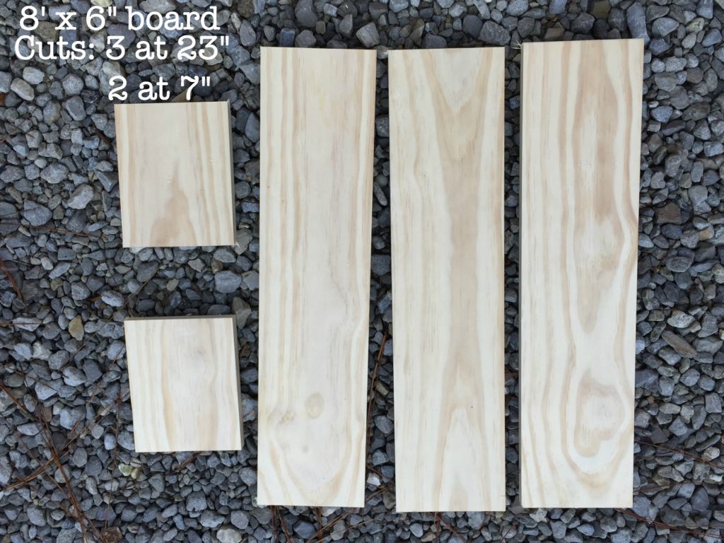 Cuts for a Christmas stocking hanger box
