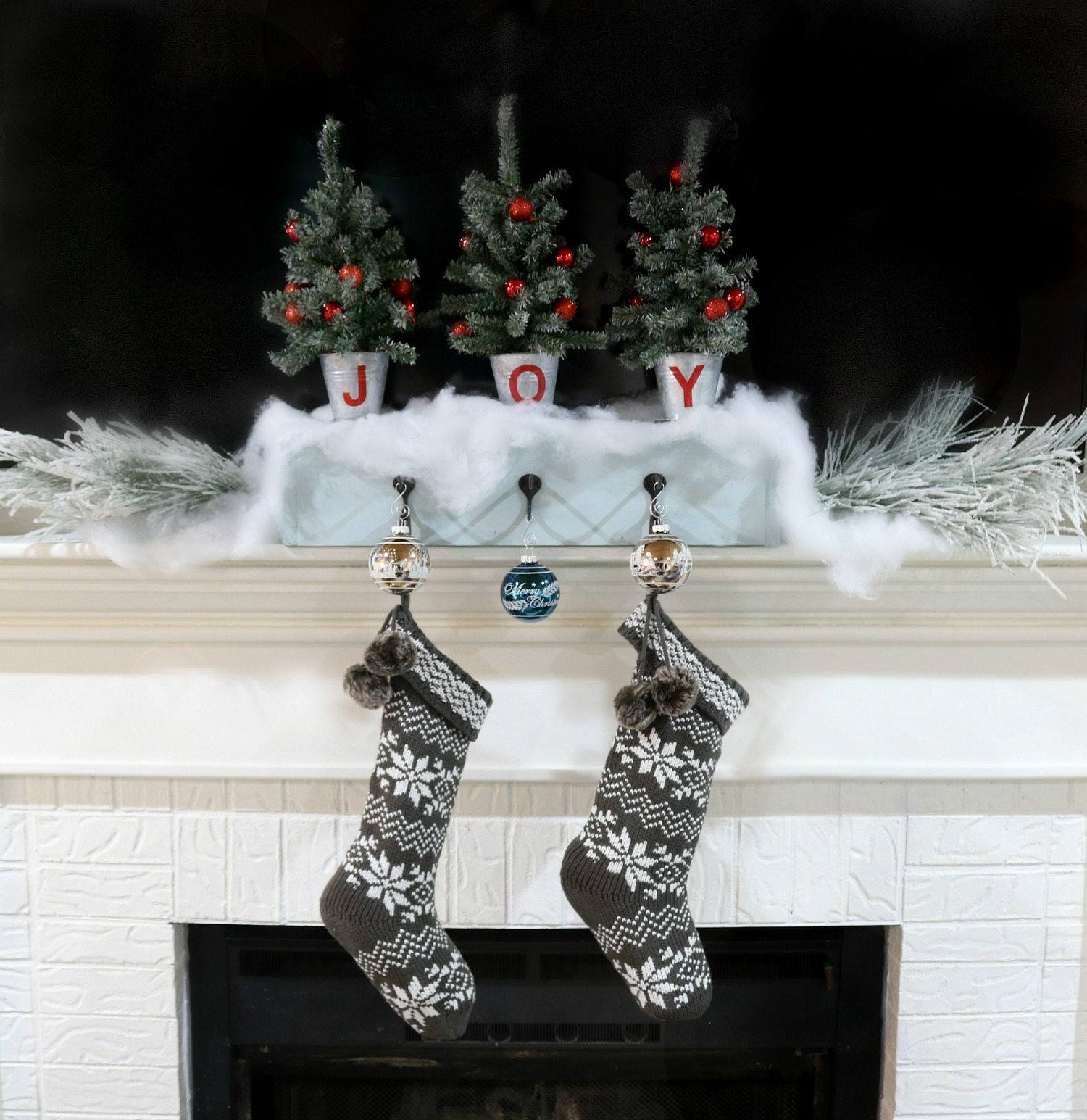 DIY Christmas Stocking Hanger