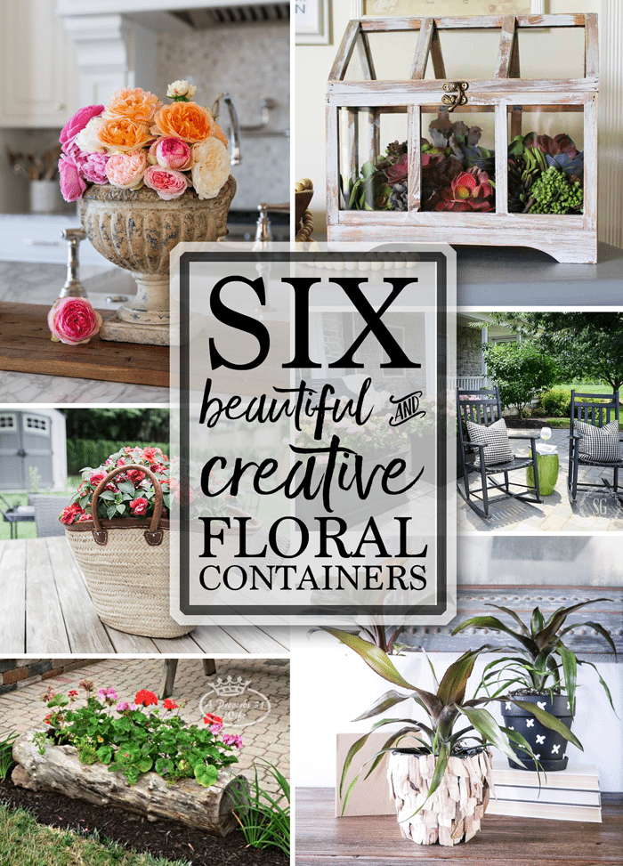 DIY Floral Containers + Inspiration Monday