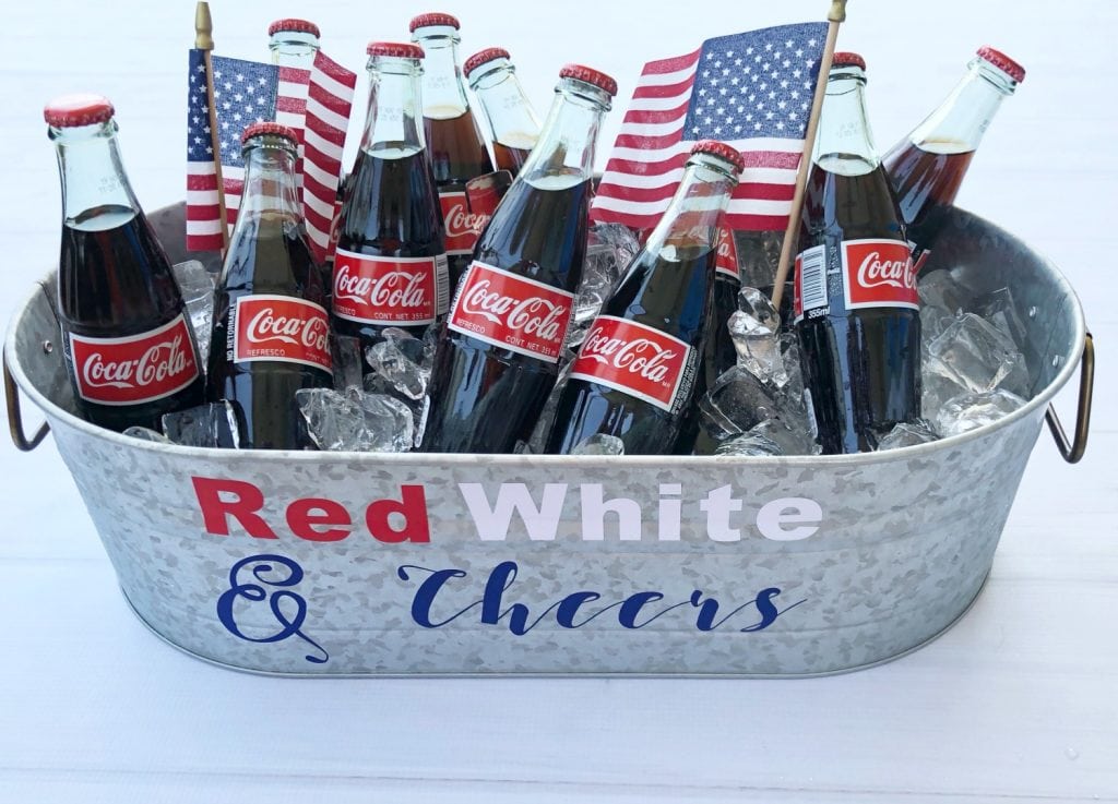 Red White Cheers to the 4th of July