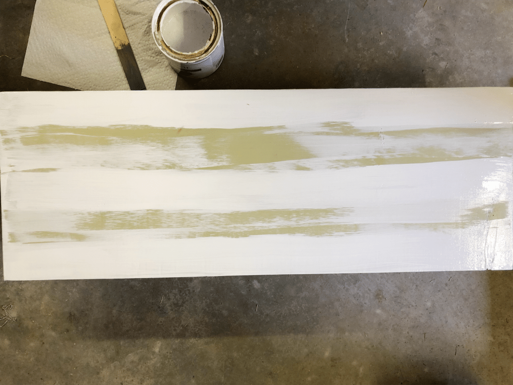 random stripes on board