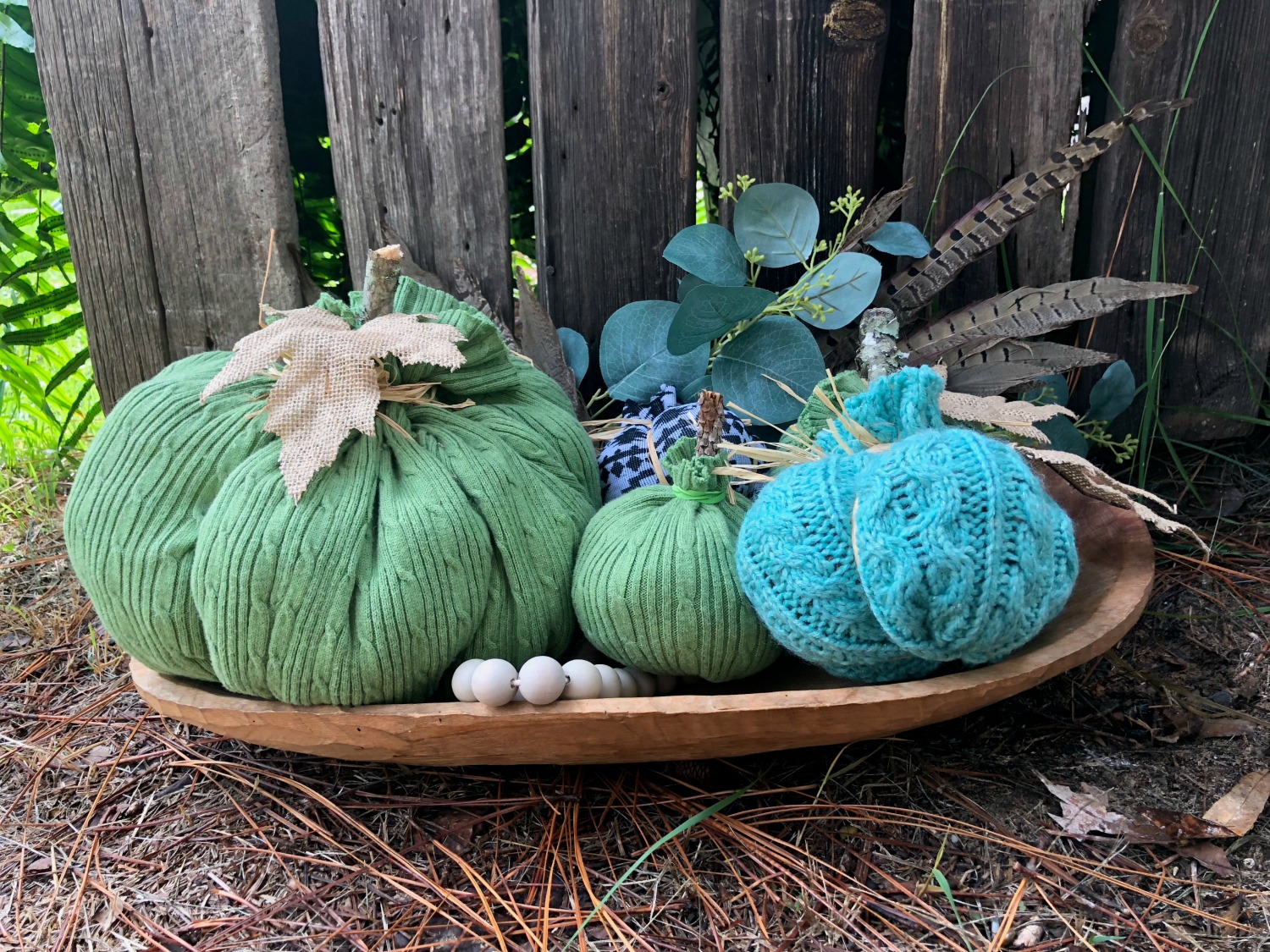 How To Make a Sweater Pumpkin