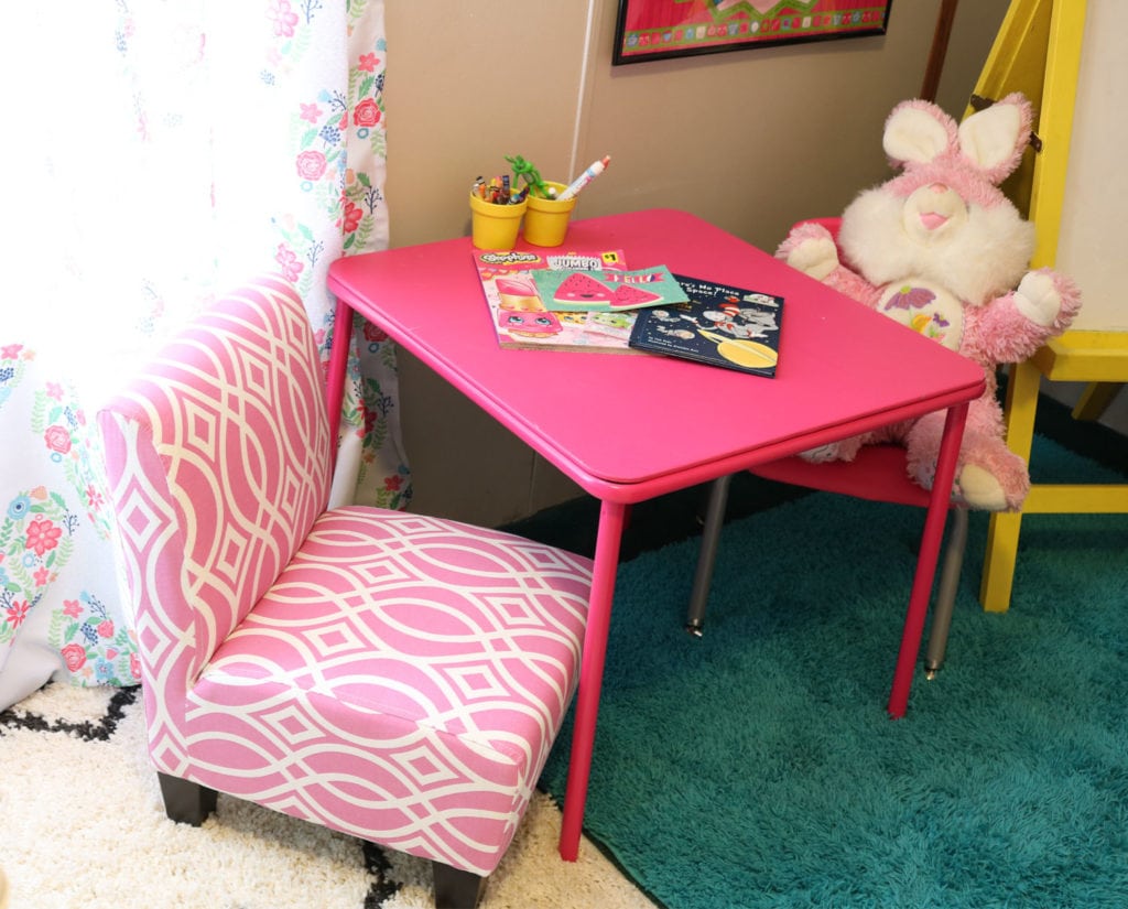 play area in bedroom
