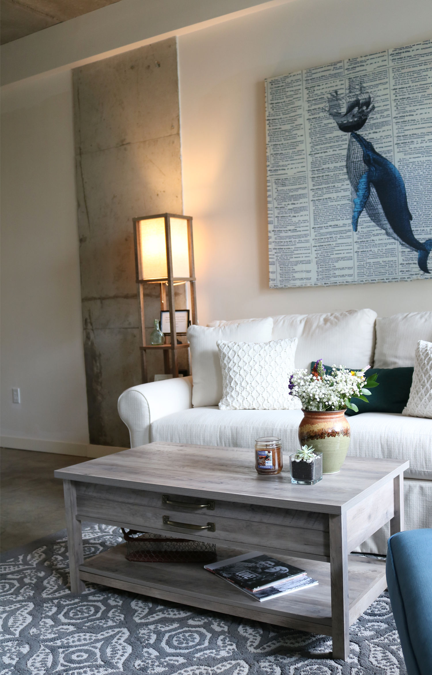 Loft Style Apartment Finishing Touches