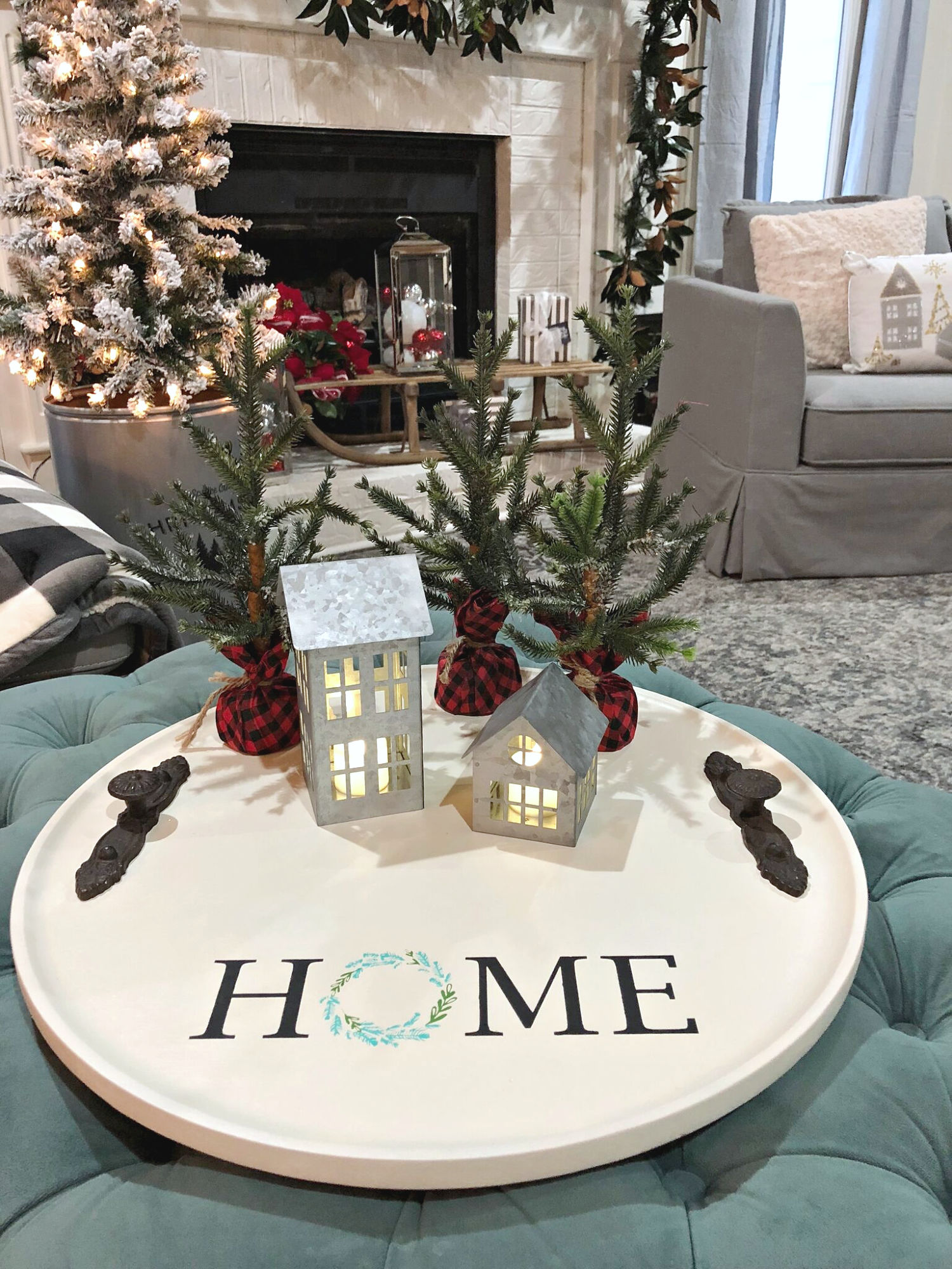 DIY Serving Tray Makeover