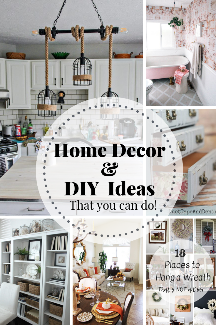 Home Decor & DIY Ideas + Inspiration Monday